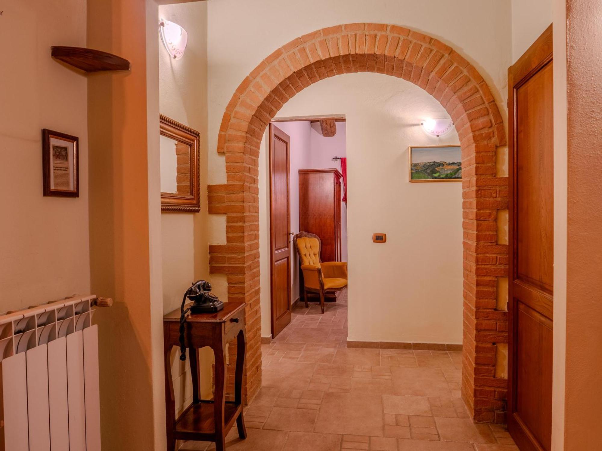 Agriturismo Pascianella Appartamento Bel Tramonto Castelmuzio Dış mekan fotoğraf