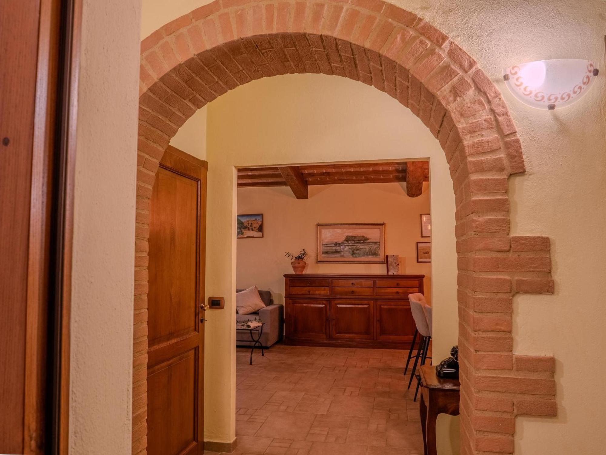Agriturismo Pascianella Appartamento Bel Tramonto Castelmuzio Dış mekan fotoğraf