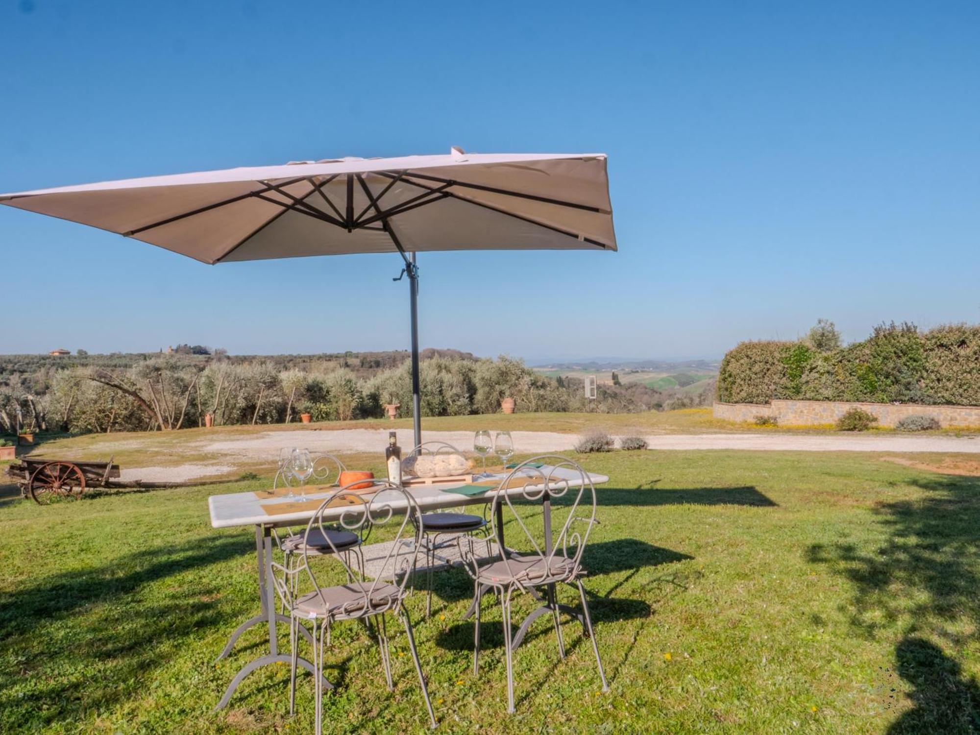 Agriturismo Pascianella Appartamento Bel Tramonto Castelmuzio Dış mekan fotoğraf