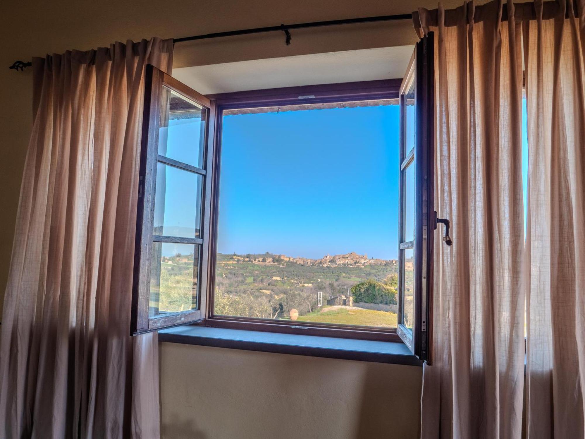 Agriturismo Pascianella Appartamento Bel Tramonto Castelmuzio Dış mekan fotoğraf
