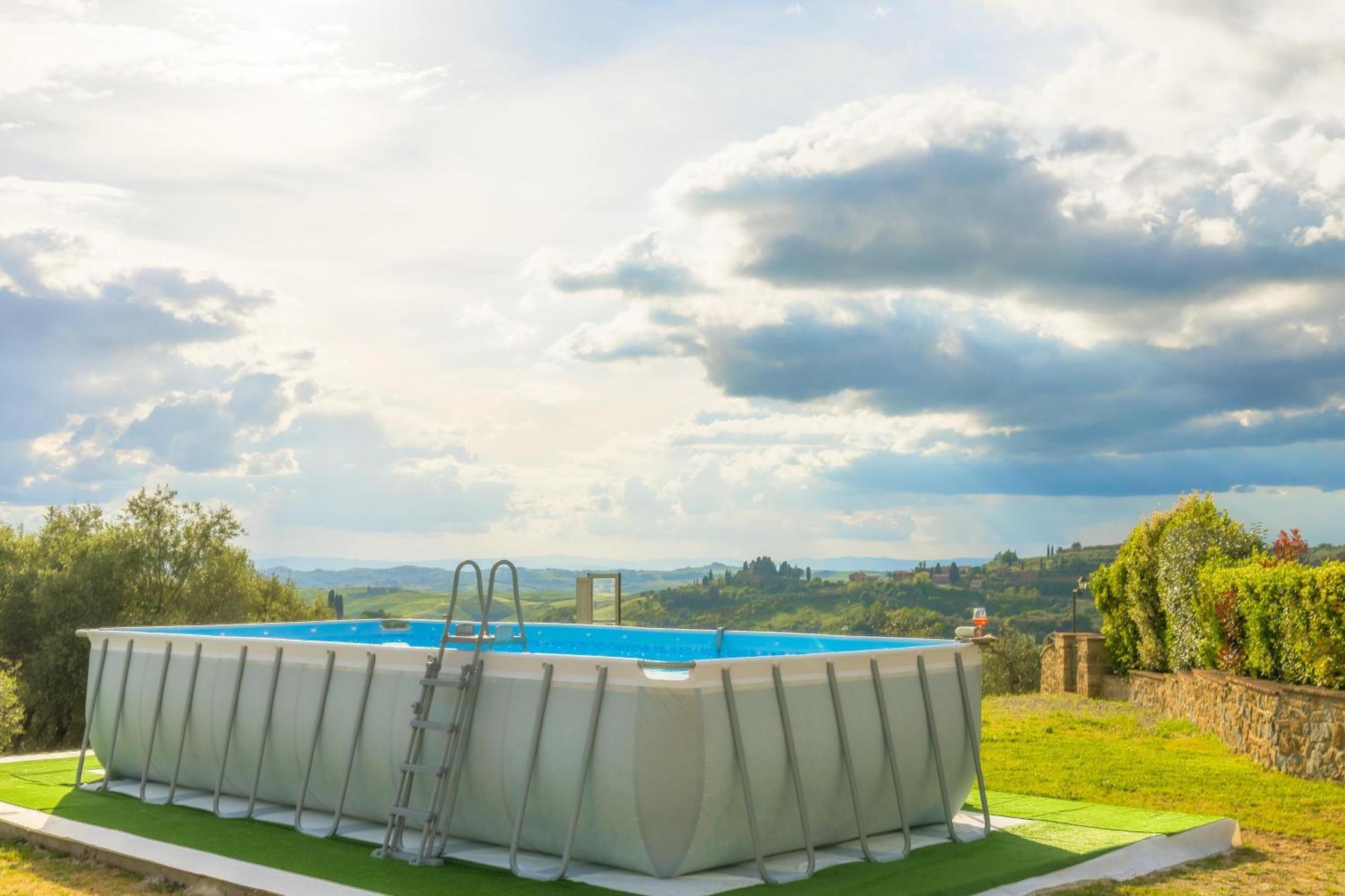 Agriturismo Pascianella Appartamento Bel Tramonto Castelmuzio Dış mekan fotoğraf