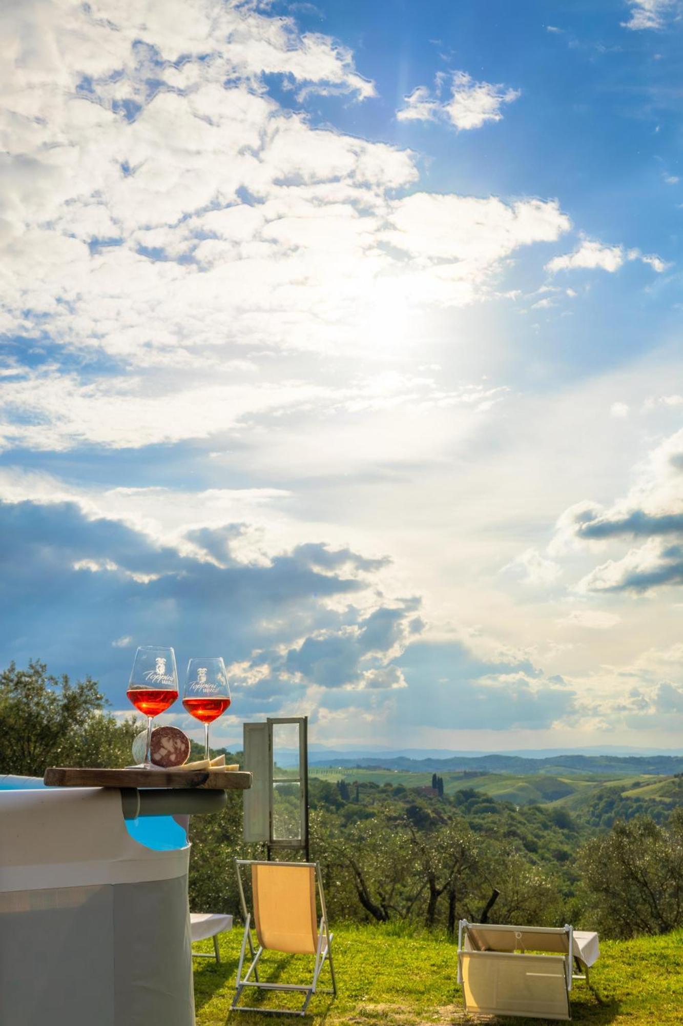 Agriturismo Pascianella Appartamento Bel Tramonto Castelmuzio Dış mekan fotoğraf